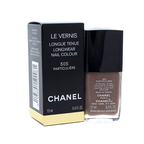 chanel le vernis longwear nail colour 505 particuliere